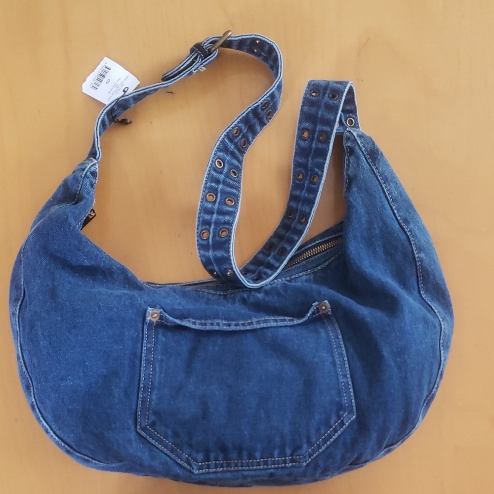 Denim Blue Women's Shoulder Bag